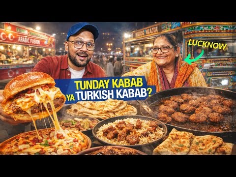 Lucknow ki Aapa aur Turkish Chef | Karachi Street Food Next Level