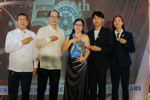 ΑΦΩ- Gamma eta Leadership Awardee... As the Alpha Phi Omega Gamma Eta Chapter marks its Golden Anniversary, we are immensely proud to present this plaque of recognition to Sis Aileen Bondoc. Your unwavering commitment and "utmost contribution" to our chapter have left an indelible mark on our history. Beyond our fraternal/sorority circles, your dedicated service within the government at the Nueva Ecija University of Science and Technology (NEUST) serves as a testament to the APO values we hold d