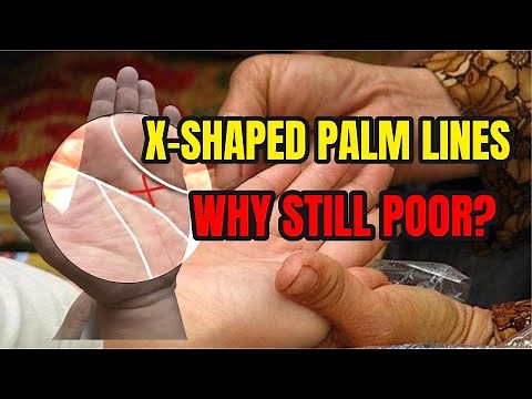 Only 3% have X-shaped palm lines, yet they don’t know this truth