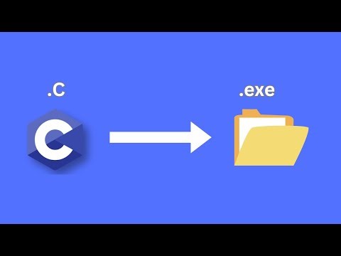 Converting a .C file to .exe file.