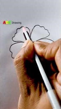Easy Hibiscus Flower Drawing Tutorial