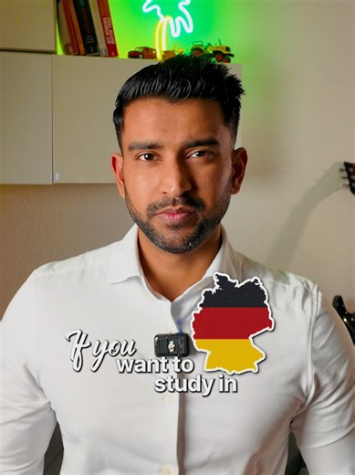 How to study in Germany 2026. Follow these steps : Step 1: Go on DAAD.de → Find your program Step 2: Prepare your application documents (transcripts, language certificate, motivation letter, passport) Step 3: Apply via Uni-Assist or directly on the university website Step 4: Once you get admission: • Open blocked account immediately (€11,904) • Book visa appointment at the embassy immediately • Apply for student housing immediately - it runs out fast Want a free checklist with every deadline and