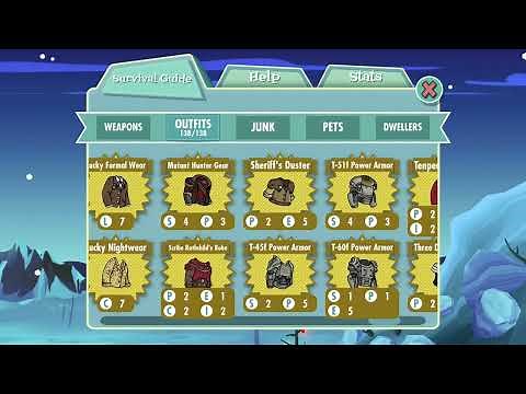 Fallout Shelter All Outfits