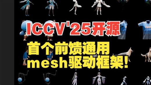 ICCV'25开源 ｜ AnimateAnyMesh：全新3D Animation范式！首个前馈通用mesh驱动框架！