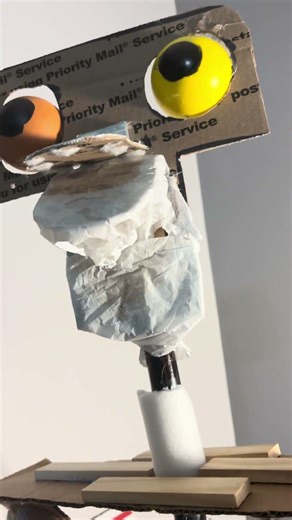 Update on my homemade animatronic bird!