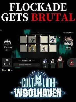 Barely Won This Flockade Match… | Cult of the Lamb DLC