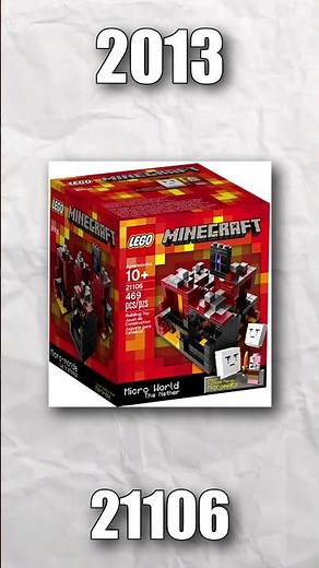 Every LEGO MINECRAFT Micro Set