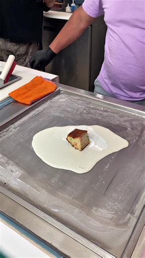 Birthday Cake Sweet Wonder: Rolled Ice Cream Delight