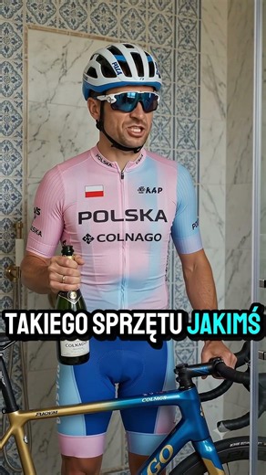 Jak myć rower za miliony? Szampan to absolutne minimum!