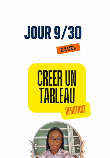 Tu galères à créer un tableau sur Excel ? je t’apprends a créer un tableau en 3 clics. Jour 9/30 pour créer un tableau professionnel sur Excel. ✅ Organisation automatique des données ✅ Filtres intégrés ✅ Mise en forme rapide et efficace #Excel #astuceexcel #debutant #bureautique #Productivité