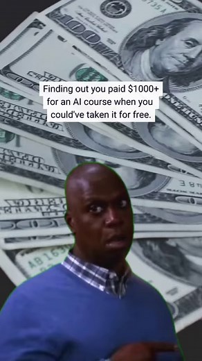 Ouch. 🫣 Live and learn, right? Luckily, genius doesn't require a hefty price tag with our free AI courses. Tap the link in our Bio to enrol in them and start learning for free. #SorryNotSorry #Comedy #AI #AICourses #FreeOnlineCourses #ArtificalIntelligence | Alison - Free Empowerment Platform