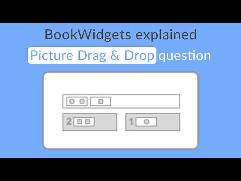 How to create a "Picture Drag & Drop" question in BookWidgets - Part 1