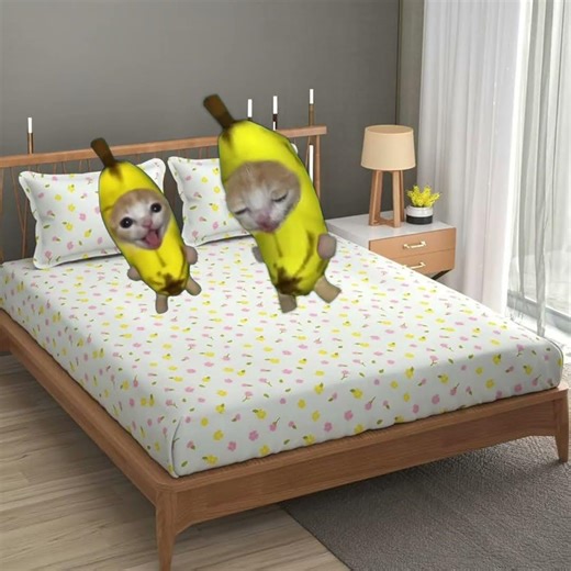 Baby Banana Cat & Hiccups 😺❤️ #catmemes #cat #shorts #fyp #bananacat