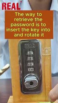 How to use the RL-9041 dual-mechanism combination lock?