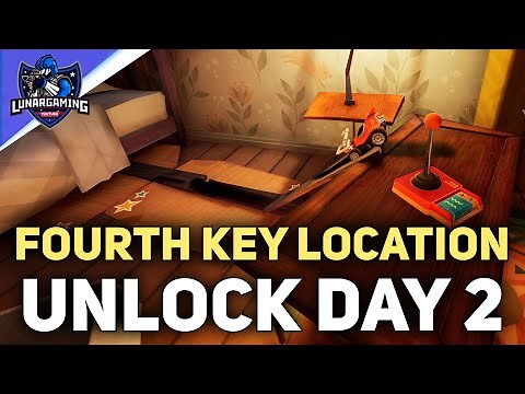 How To Get Fourth Key Battery Location Hello Neighbor 2