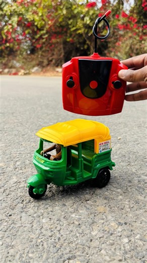 RC Toy Auto Rickshaw Real Road Test Remote Control Tuk Tuk🔥
