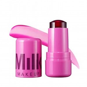 Milk Makeup Cooling Water Jelly Tint – Long-Lasting Sheer Lip + Cheek Stain with Firming Vegan Collagen + Hydrating Aloe – Transfer Proof, Buildable Lip Tint + Blush