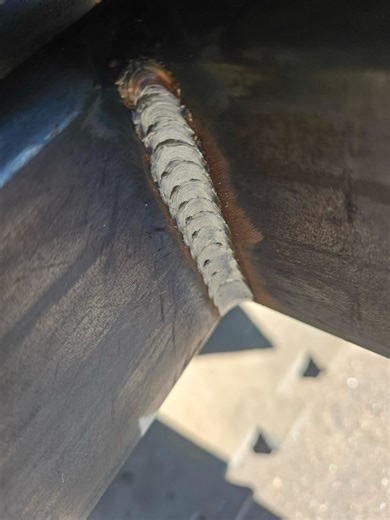 Replacing and rebuilding the lower frame for the decking section — full structural repair, welding, and reinforcement to restore strength and alignment. Precision work for long-lasting performance | Car Hauler Repair Houston