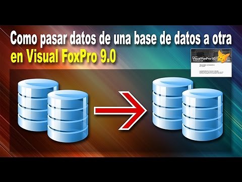 Como pasar datos de una base de datos a otra - Visual FoxPro 9.0