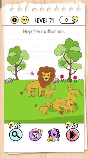 brain test level 71 #braintest #braintestsolution #games