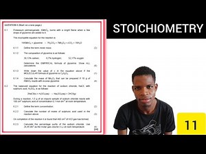 STOICHIOMETRY | QUANTITATIVE ASPECTS OF CHEMICAL CHANGE | GRADE 11