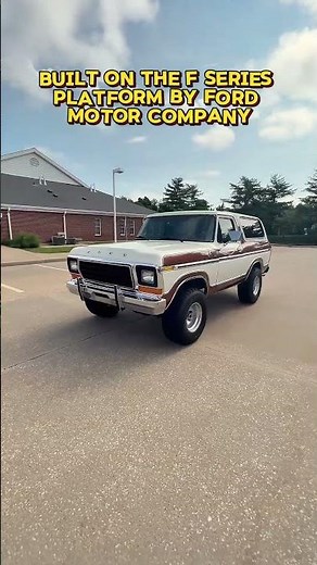 Ford Bronco 1978–1980 Facts | The Biggest Classic Bronco Ever #ford #bronco #fordbronco #4x4 #track