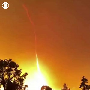 48K views · 302 reactions | FIRE WHIRL: A fire whirl, caused by intense winds, swirled in the Tamarack Fire in California. Firefighters worked to contain it as the blaze grew to 58,417 acres on Friday. | CBS News | Facebook