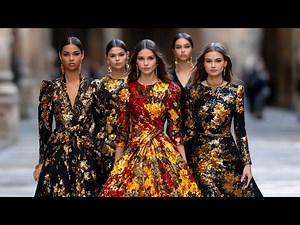 Dolce & Gabbana | Spring/Summer 2026 Fashion Show | Glamorous Italian Aesthetic