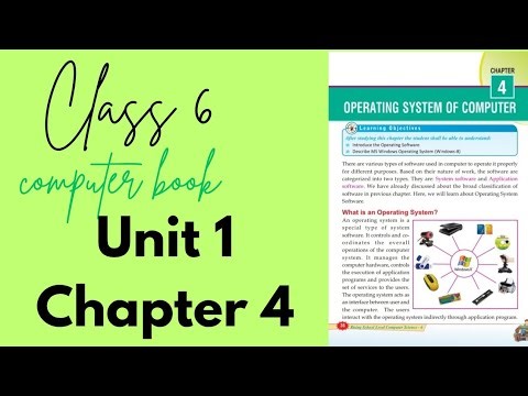 Class 6 computer book unit 1 chapter 4|| All Exercise English Medium// chapter 4// unit 1