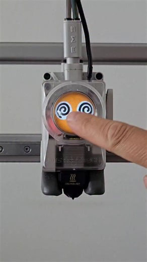 IK3D on Instagram: "Testing the awesome Panda Knomi by @biqu_global and it's super easy to install. I will be doing more testing and adding my own Gifs soon! #3dprinter #pandaknomi #bambulaba1"