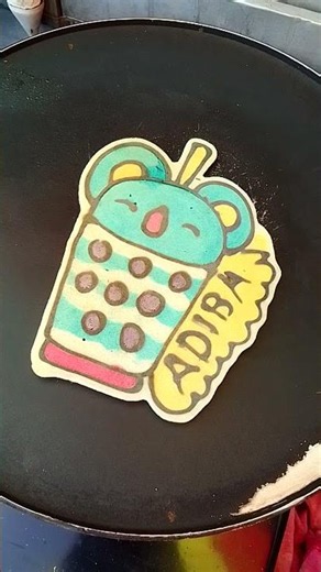 TRENDY BUSINESS IDEA! Pancake Art in Fun Food and Drink Shapes, Personalization Available 🥤🍔✨