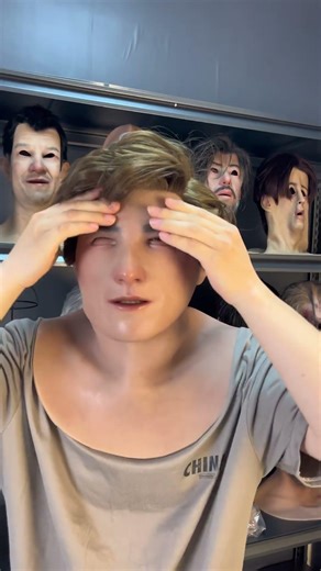 #silicone mask #realistic head cover #customization #Halloween#cosplay #mask