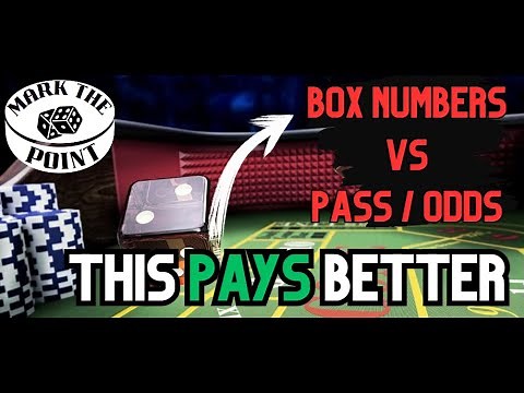 You are Playing Craps Wrong! Box vs Pass Line with Odds - How to Bet the Odds to Win