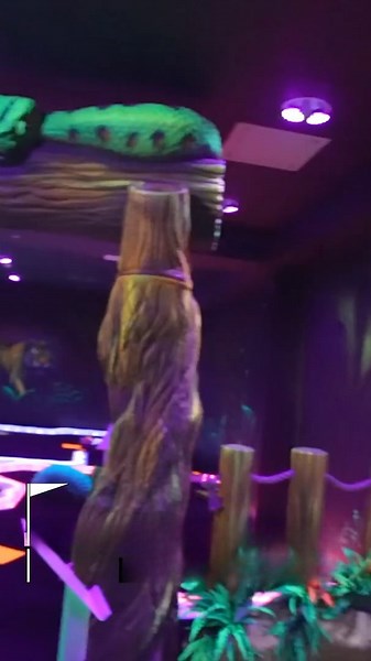 The WILDEST Mini Gold Course #minigolf #golf #golfing #challenge #sports