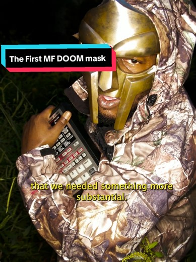 Before the metal mask, MF DOOM’s original mask was designed by graffiti writer KEO and used in his first three music videos. That early version helped establish the identity that would shape DOOM’s mythology. After it was badly damaged during the ‘?’ video shoot with Kurious Jorge, KEO tried to repair it but ultimately chose to replace it with a real metal mask. That moment gave birth to the iconic ‘Gladiator’ mask most people associate with MF DOOM today. #mfdoom #doomsday