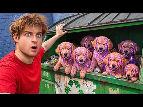 I Found 10 EVIL Puppies in a Dumpster! (KPop Demon Hunters)