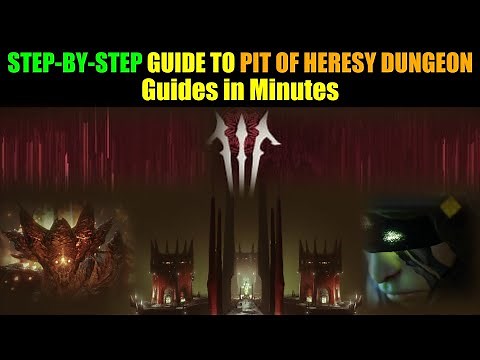 Destiny 2 PIT OF HERESY Dungeon NEW GUIDE in 2022 Complete Step-by-Step Walkthrough
