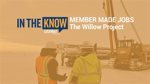 The Willow Project didn’t just happen—it was built by LIUNA's boots on the ground and voices in the fight. When #Laborers organize, mobilize, and show up, we turn plans into paychecks. #LaborersRising #UnionStrong | LIUNA