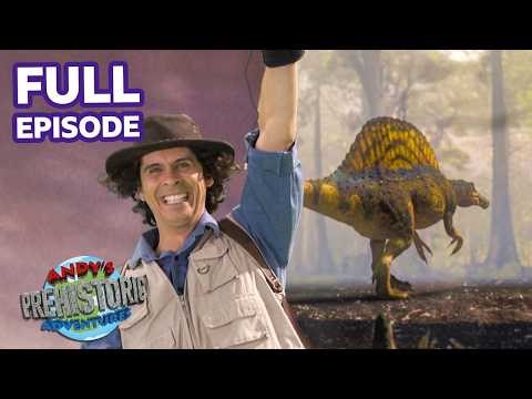 Spinosaurus and Scan 🦖 | FULL EPISODE | Andy's Prehistoric Adventures | BBC Kids