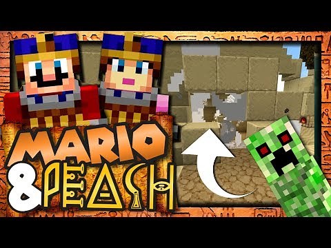 MARIO ET PEACH EN EGYPTE EPISODE 7 | UN CREEPER DÉTRUIT NOTRE PYRAMIDE !