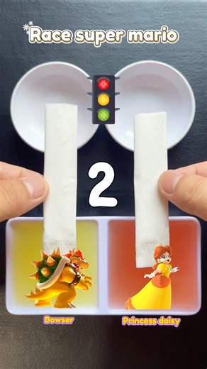 Super Mario ⭐️ Color Mixing (part 4) #satisfying #colors #colormixing #games #mario#supermario