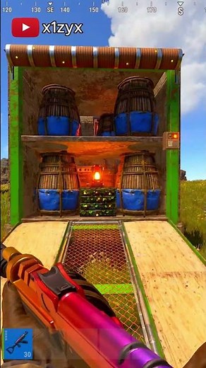 How To Build The Most Efficient 1x1 Loot Room in Rust