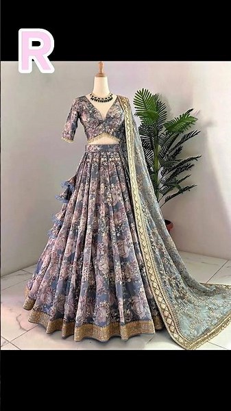 Top 10 Beautiful ladies bridal lehenga design 🎀🎀 #lehenga #fashion #shortsfeed #style #ytshortsindia