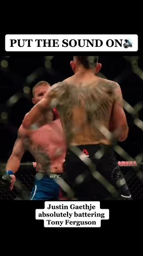 Justin Gaethje vs Tony Ferguson UFC Fight Sound Effects