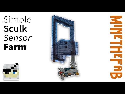 Simple Sculk Sensor Farm