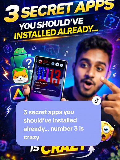 3 Secret Apps You MUST Install Now! (Number 3 is Crazy)