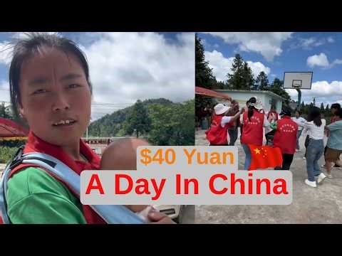40 Yuan a Day Cooking Class in Rural China 🇨🇳 | Paid to Learn & Eat!