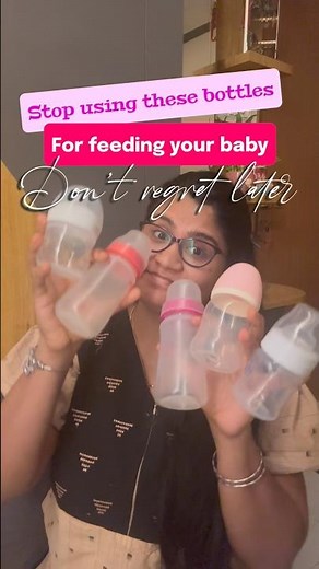 How to transition from feeding bottle to straw bottle for babies
