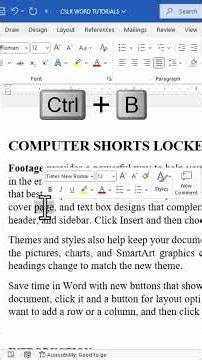 Boost Your Productivity: Top Microsoft Word Shortcuts #keyboardcommands #usefulshortcuts