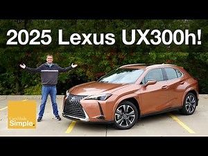 2025 Lexus UX300h Premium AWD | More Power, Better MPG!